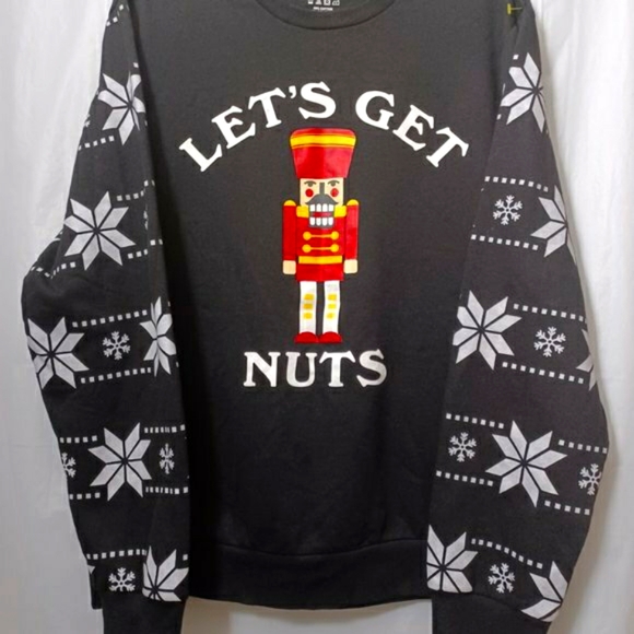THE NUTCRACKER CHRISTMAS THEME PULLOVER SWEATSHIRT - Picture 2 of 6